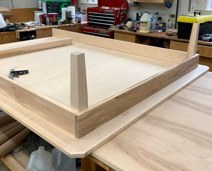 Space-Saving Maine Made Platform Bed - Customizable Design for Small Rooms & Apartments | Perfect for Studio Living, Guest Rooms & Minimalist Bedrooms