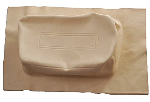 Club Car DS Golf Cart Seat Back Cover Replacement for 1979-1999 Models - Durable Buff Upholstery for Comfort & Style - Perfect for Golf Course, Resort, or Neighborhood Use