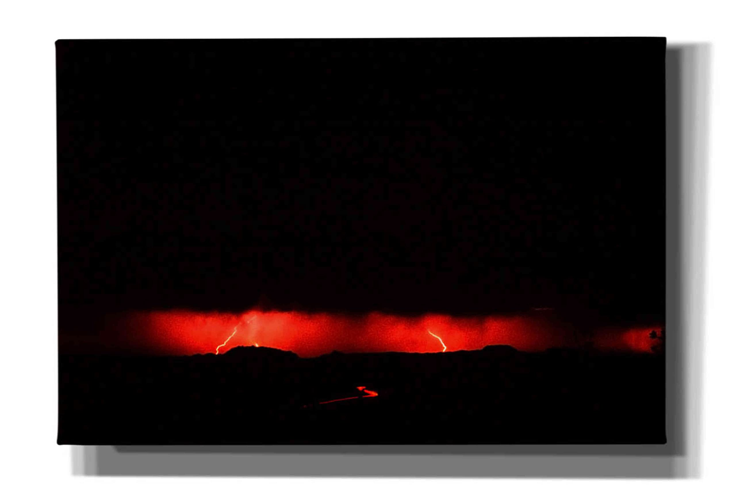Epic Graffiti 'Lightning Proc' by Thomas Haney - Premium Giclee Canvas Wall Art Print 60x40 Inches - Modern Urban Home & Office Decor for Living Room, Bedroom or Studio