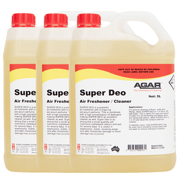 Agar Super Deo Strong Perfumed Deodorizer - Long Lasting Floral Scent for Home, Office & Car | Eliminates Odors Naturally