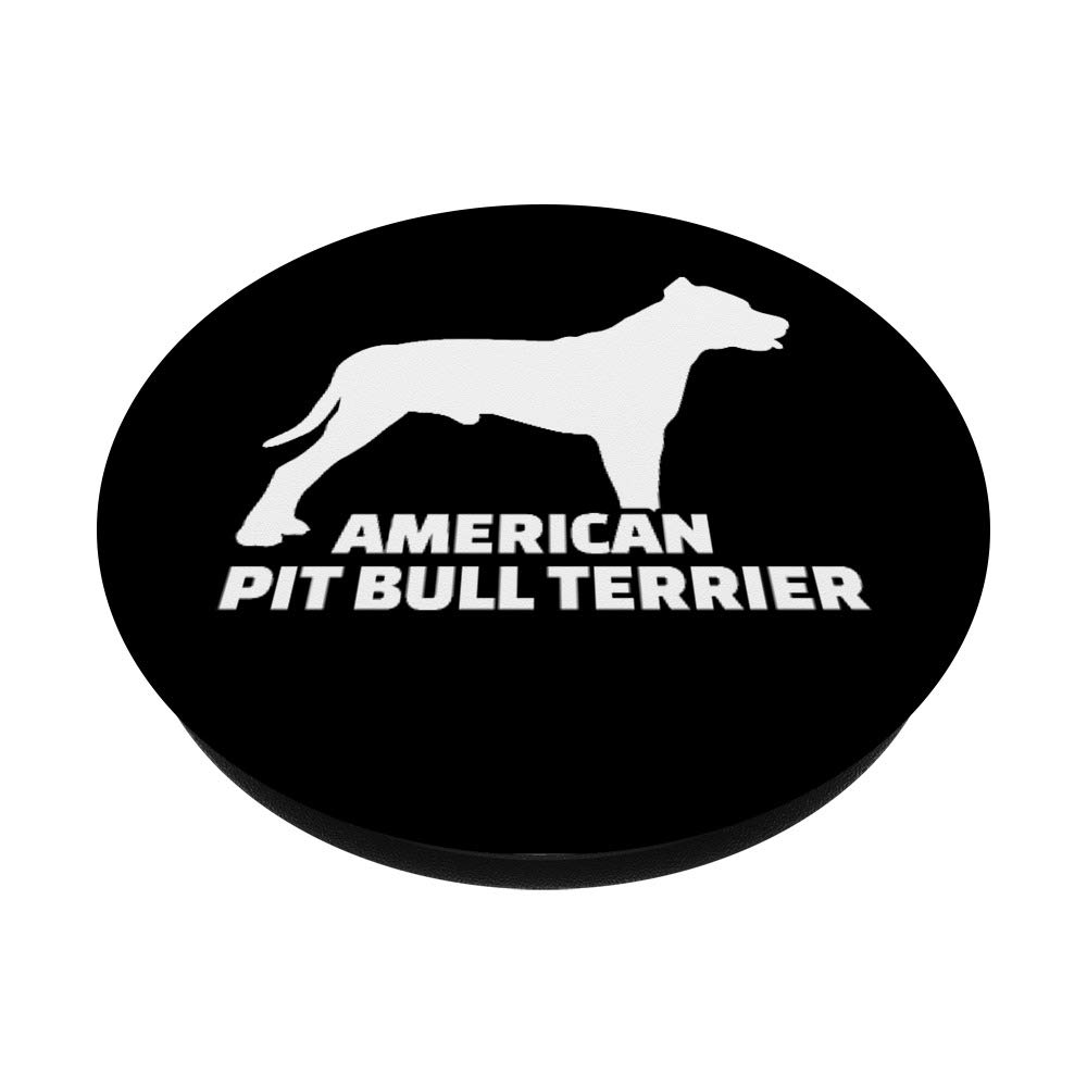 American Pit Bull Terrier PopSockets Phone Grip & Stand - Expandable Phone Holder for iPhone, Samsung, Tablets - Perfect for Selfies, Gaming, and Hands-Free Viewing