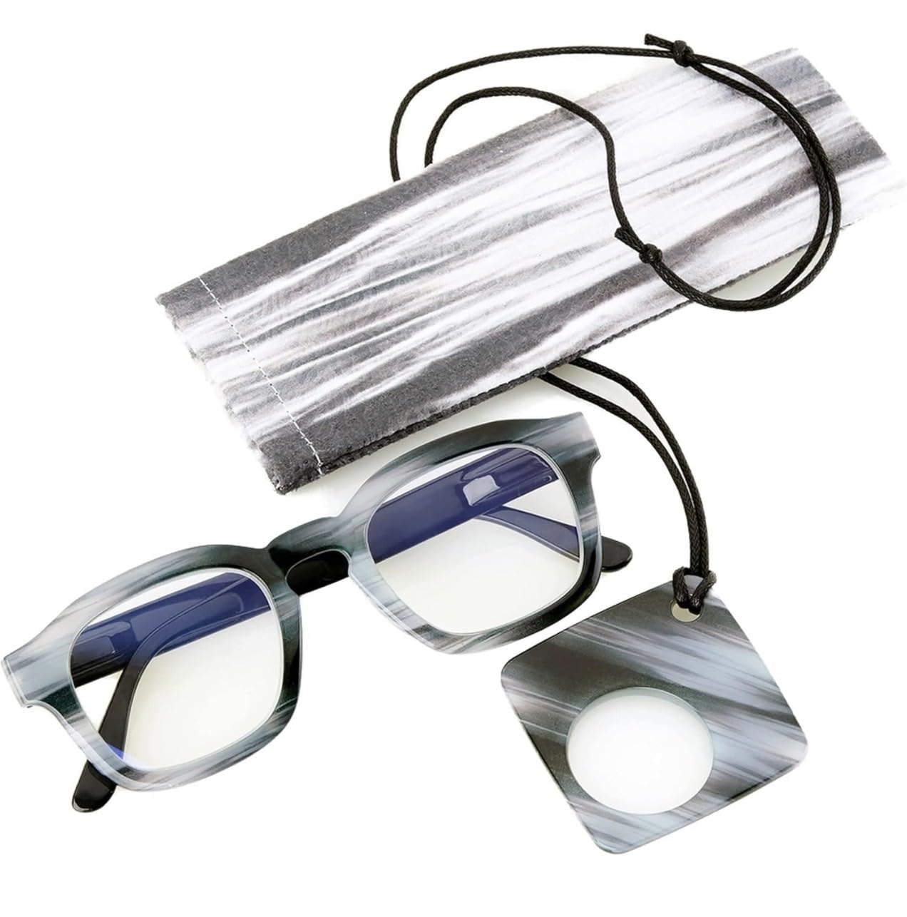 Stylish Women's Blue Light Blocking Reading Glasses +0.00 to +3.00 for Computer Work, Reading & Screen Time Protection