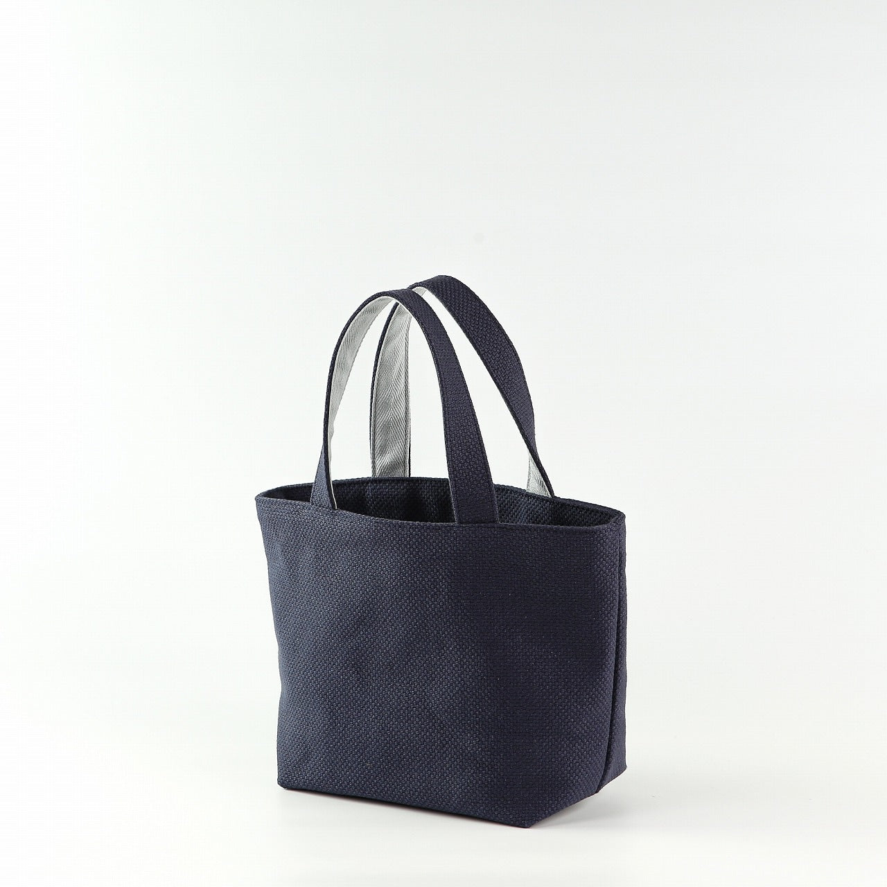 Premium Matsuemon Canvas Tote Bag - Small Navy Blue Eco-Friendly Shopper Bag for Groceries, Beach & Daily Use