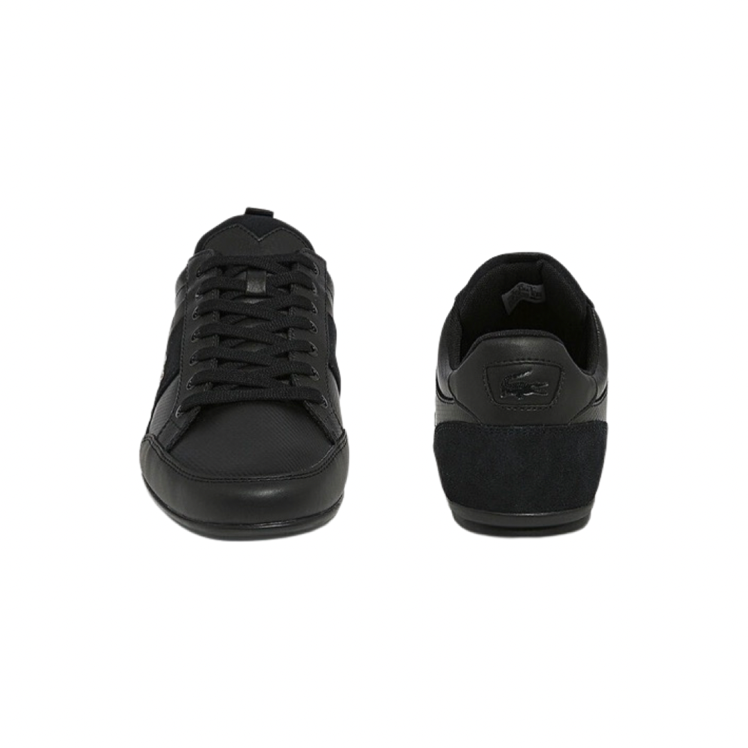 Lacoste Chaymon BL 222 CMA Black Men's Casual Sneakers - Comfortable Walking Shoes for Daily Wear & Outdoor Activities