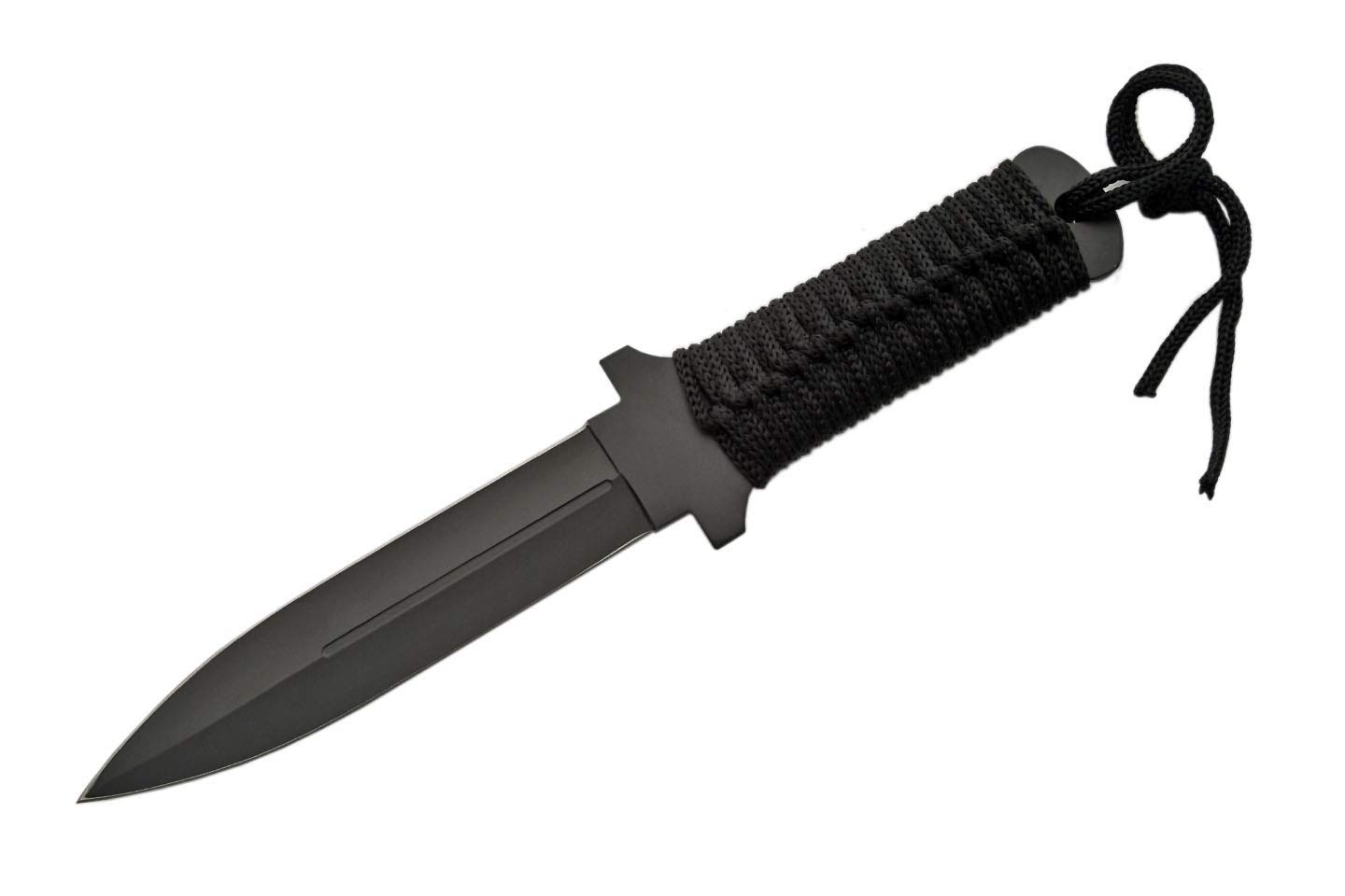 SZCO Supplies Military Tactical Knife - High Carbon Steel Commando Knife for Survival, Hunting & Outdoor Adventures | Durable Fixed Blade with Sheath for Camping, Bushcraft & Emergency Preparedness