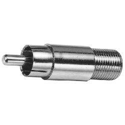 CMPC2000 Probrand F Female to RCA Male Audio Video Cable - High-Quality Connector for Home Theater, DJ Equipment & Studio Setups (Sold Each)