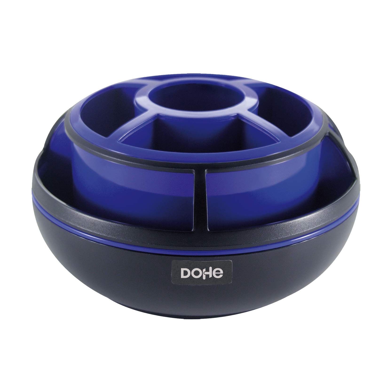 Dohe 360° Rotating Organizer - Blue - Perfect for Kitchen, Bathroom & Office Storage