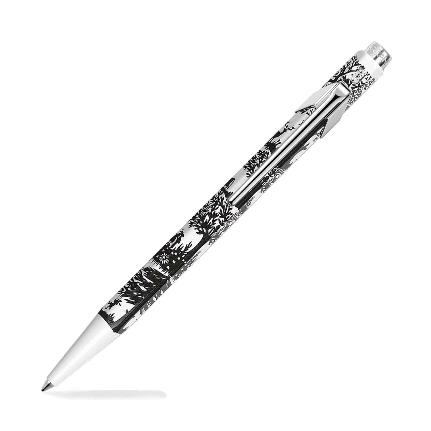 Caran d'Ache 849 Totally Swiss Ballpoint Pen - Premium Swiss-Made Writing Instrument for Office, School & Gifts | Elegant Paper Cutout Design for Professionals & Collectors