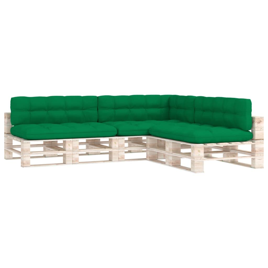 Premium 7-Piece Outdoor Patio Cushion Set - Waterproof Swing & Bench Seat Cushions - Replacement Sofa Cushions for Garden, Deck & Backyard Furniture (Green) - Perfect for Relaxing in Your Outdoor Living Space