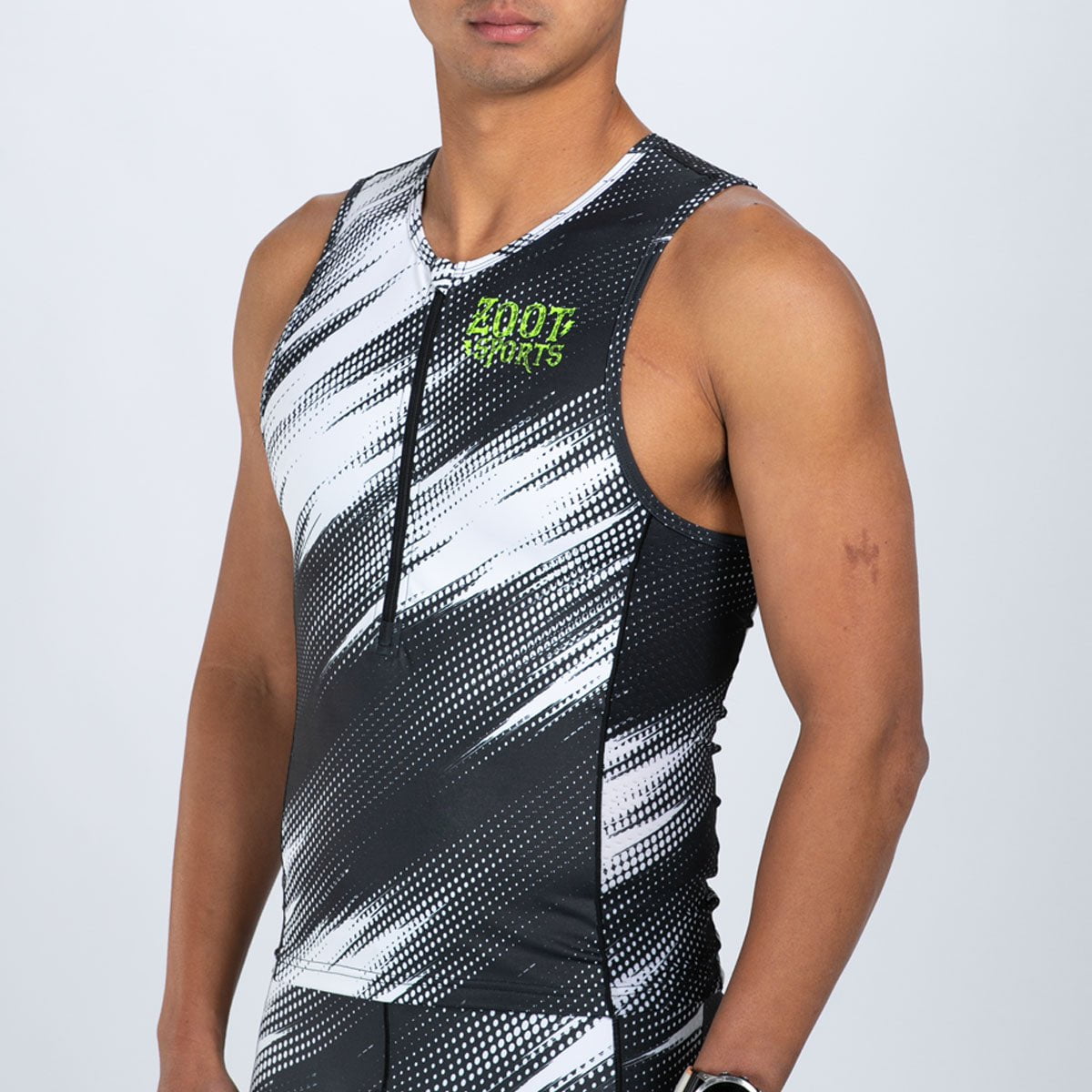 DriftSPEED Men's Performance Triathlon Tank Top - Lightweight Quick-Dry Athletic Shirt for Swimming, Cycling & Running Workouts