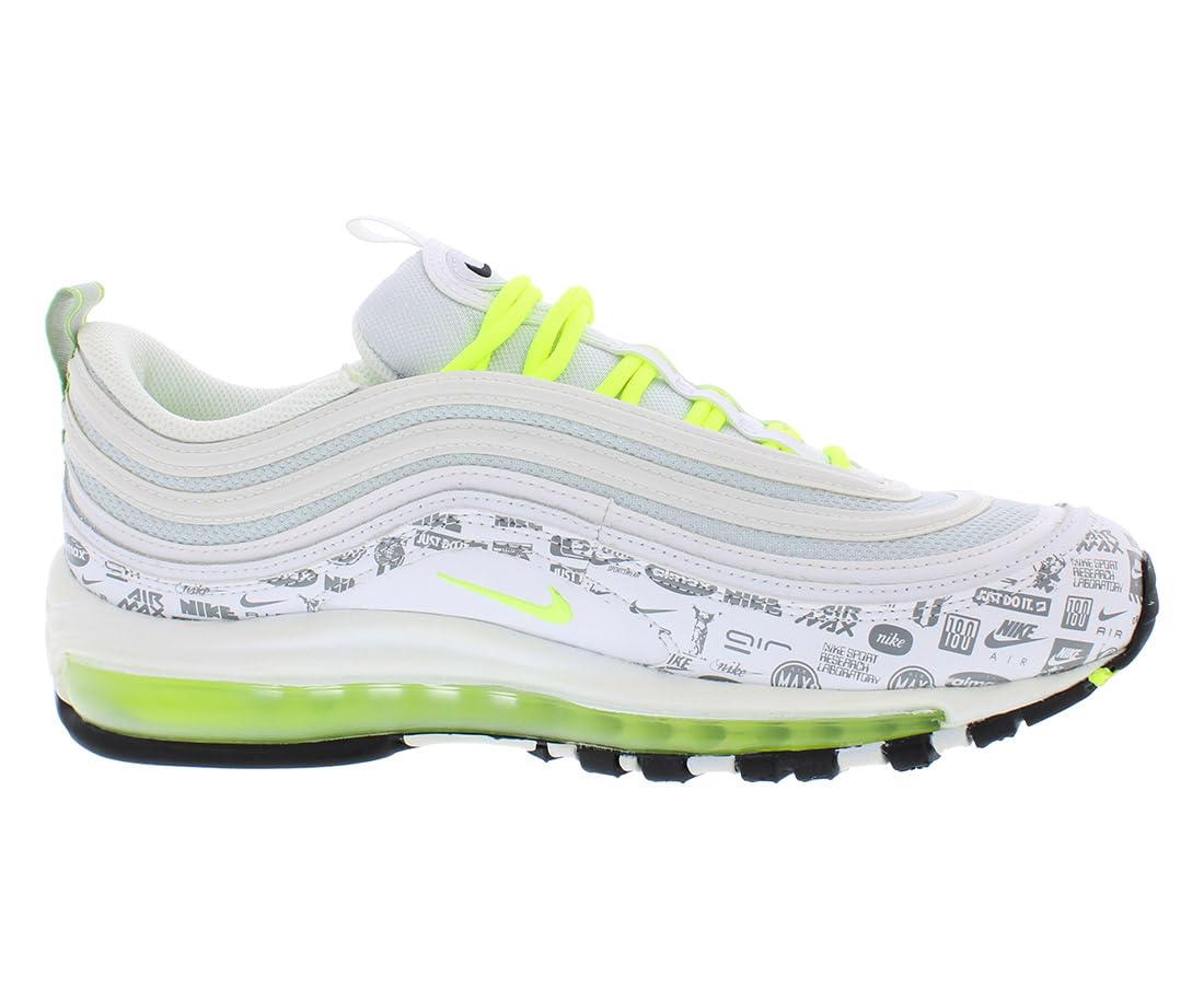 Nike Men's Air Max 97 Reflective Logo Running Shoes - Size 9.5 | Lightweight Cushioned Sneakers for Jogging, Gym Workouts & Casual Wear