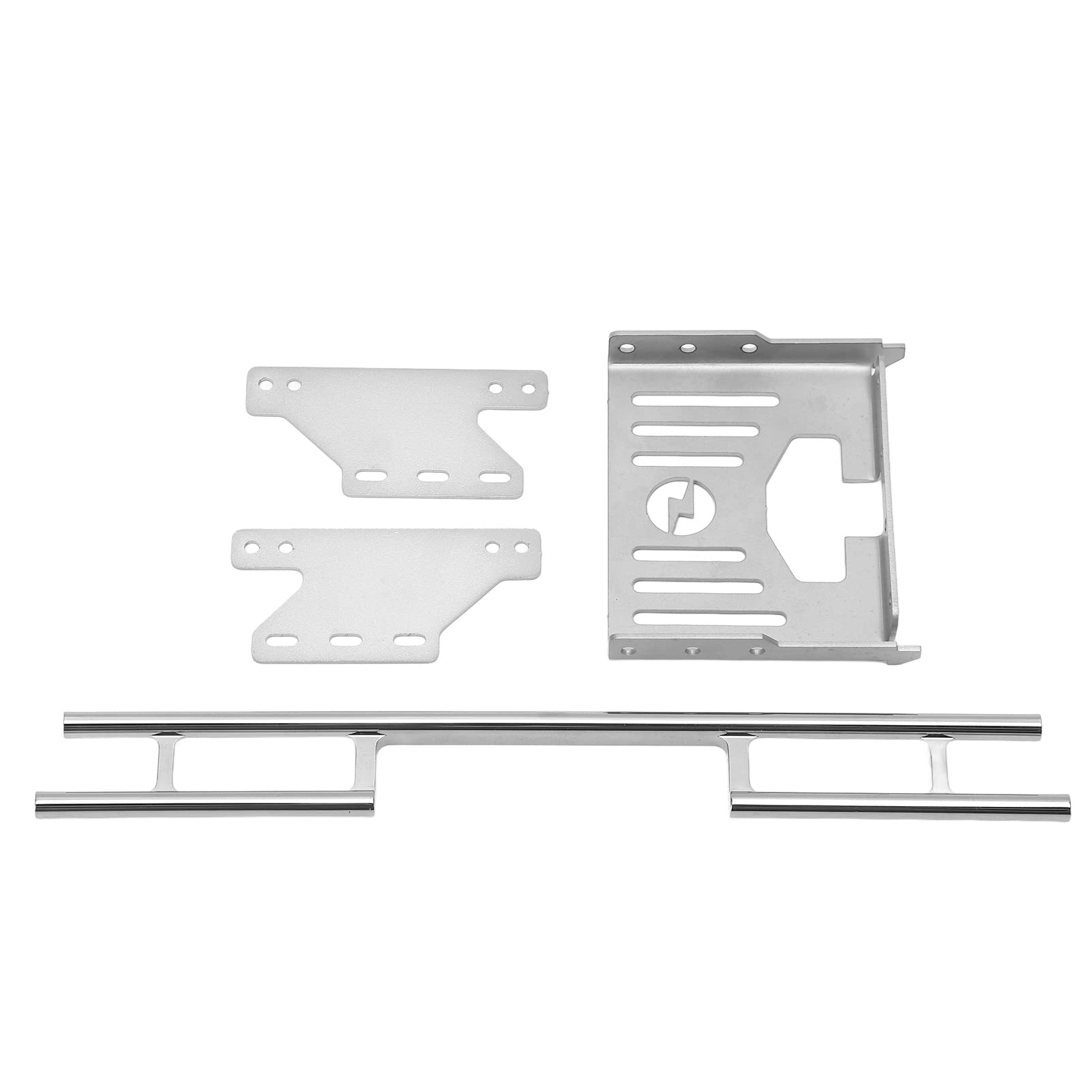 7075 Aluminum Alloy RC Rear Bumper Set - High Strength Off-Road Bumper for RC Cars & Trucks - Durable Upgrade for Crawlers, Rock Racers and Trail Vehicles