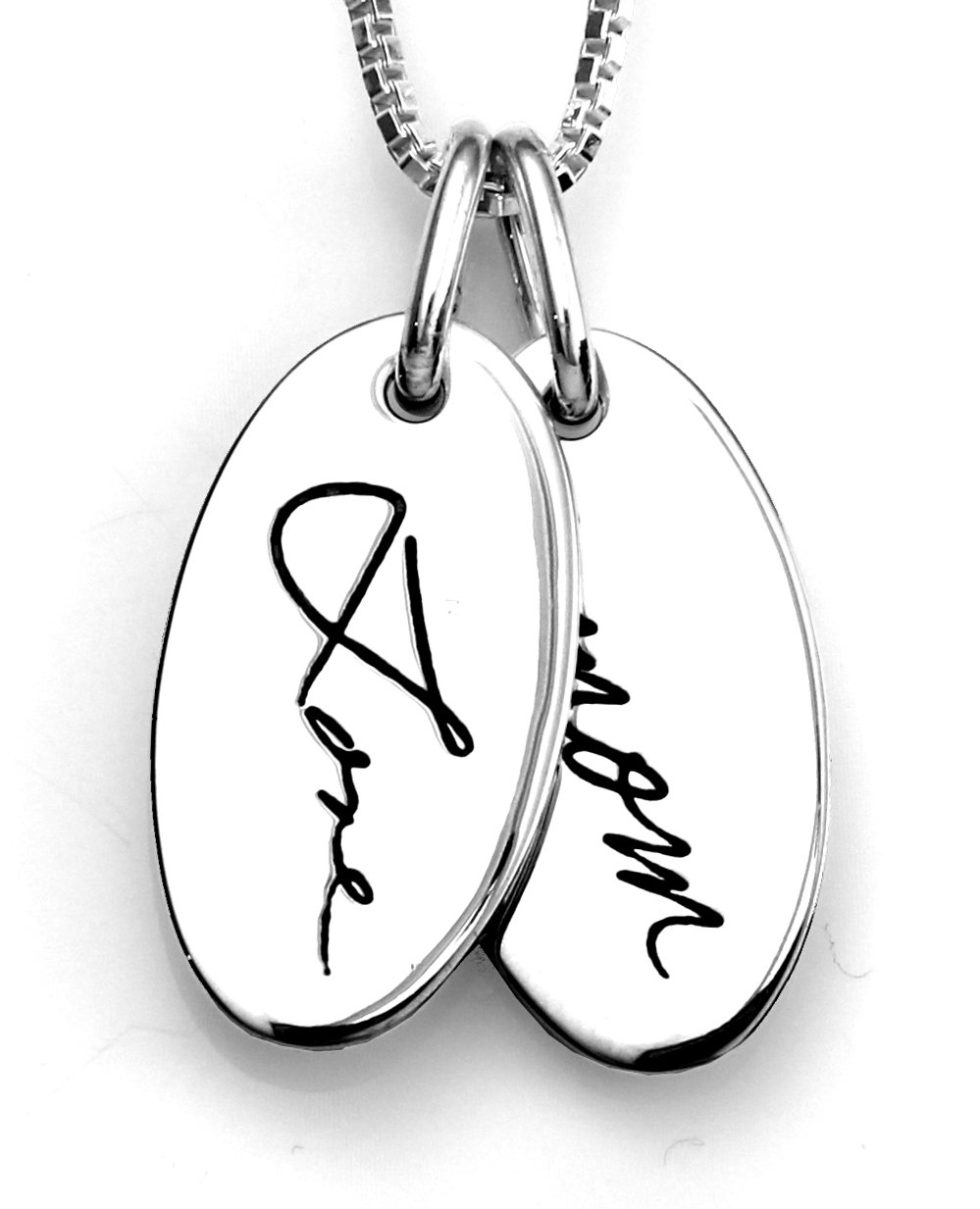 Personalized Silver Baby Footprint Keepsake Kit - Unique Push Present Gift for New Moms | Newborn Memory Preservation | Baby Shower, Christening & First Birthday Gift Idea