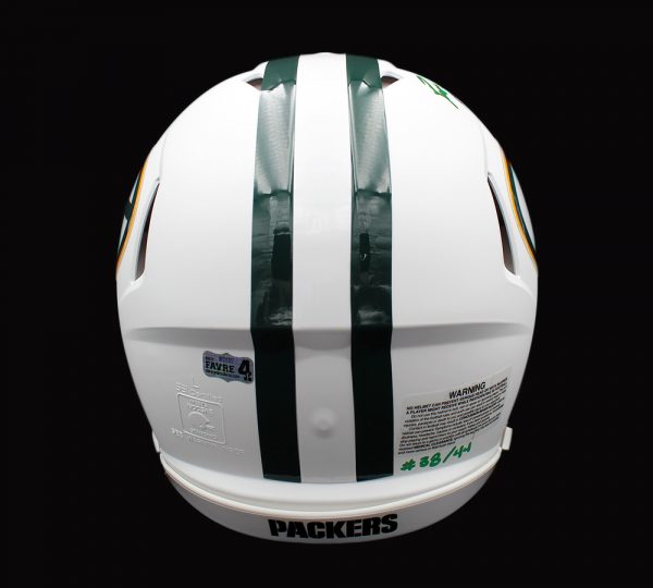 Authentic Brett Favre Signed Green Bay Packers NFL Helmet - Limited Edition of 44 with 
