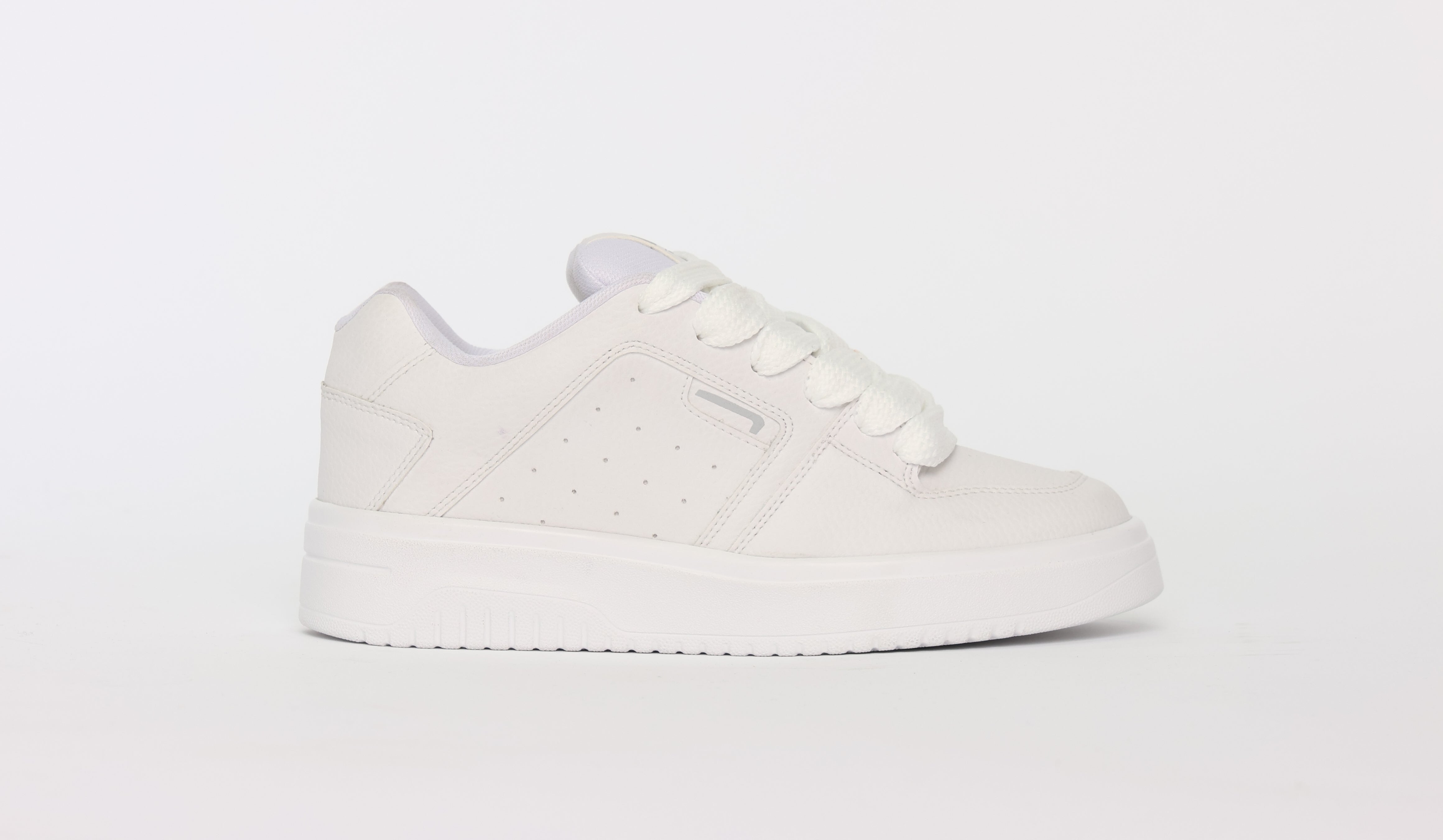 Ocn Mystic White Sneakers - Women's Casual Running Shoes for Walking, Gym & Everyday Wear