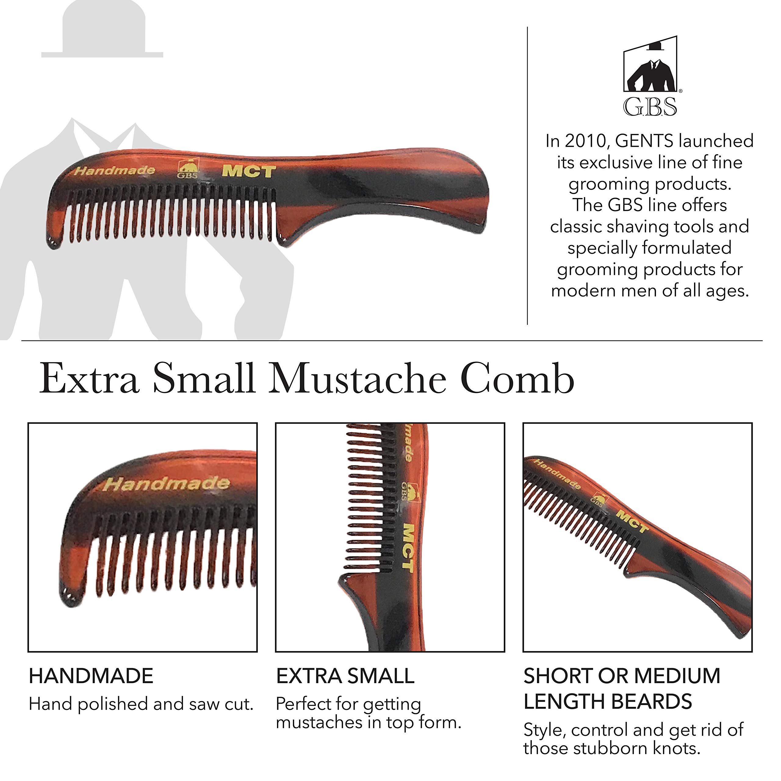 Premium Men's Grooming Kit - 6-Piece Beard & Hair Care Set with Wooden Comb, Mustache Comb, Beard Balm & Styling Wax | Perfect for Daily Grooming, Travel & Gift Giving