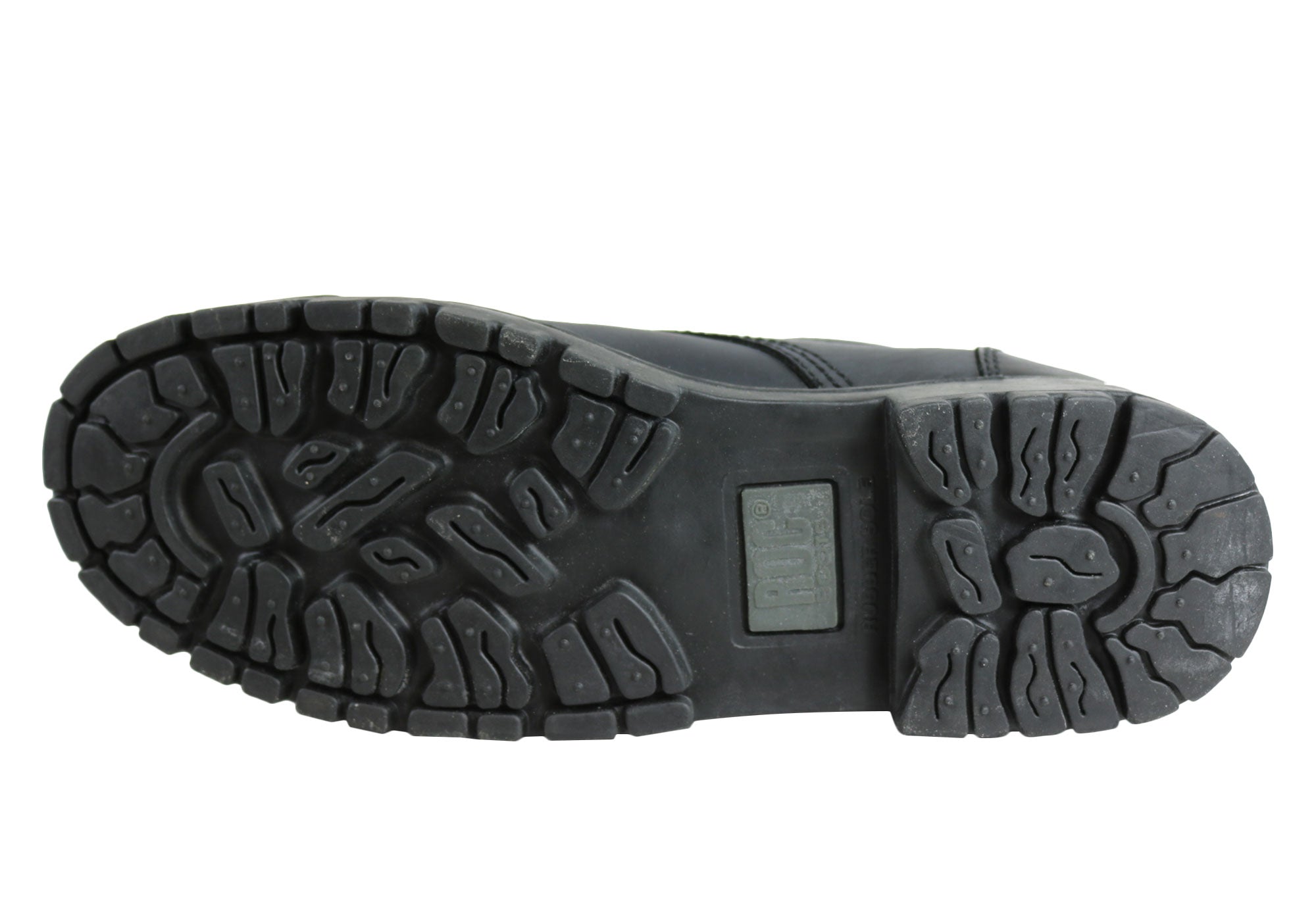 Roc Magnum Senior Black Leather Lace-Up Comfortable School Shoes for Boys & Girls - Perfect for School, Uniforms, and Everyday Wear