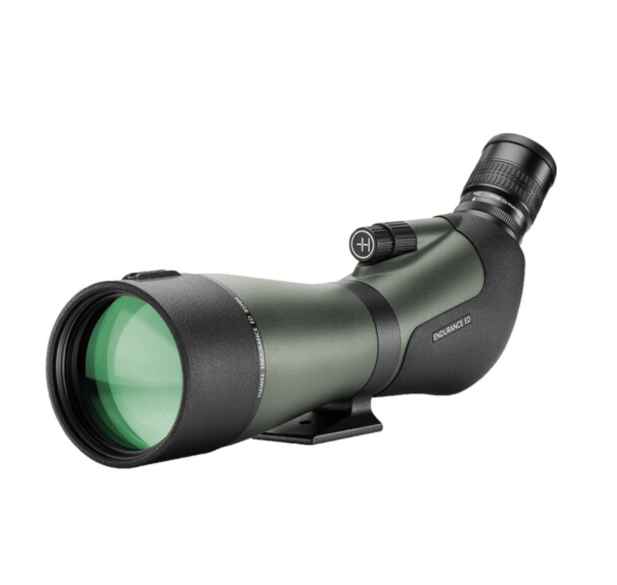 Hawke Sport Optics 25-75x85 Endurance ED Spotting Scope - Angled Viewing for Bird Watching, Hunting & Outdoor Observation | High-Powered Zoom & Waterproof Design
