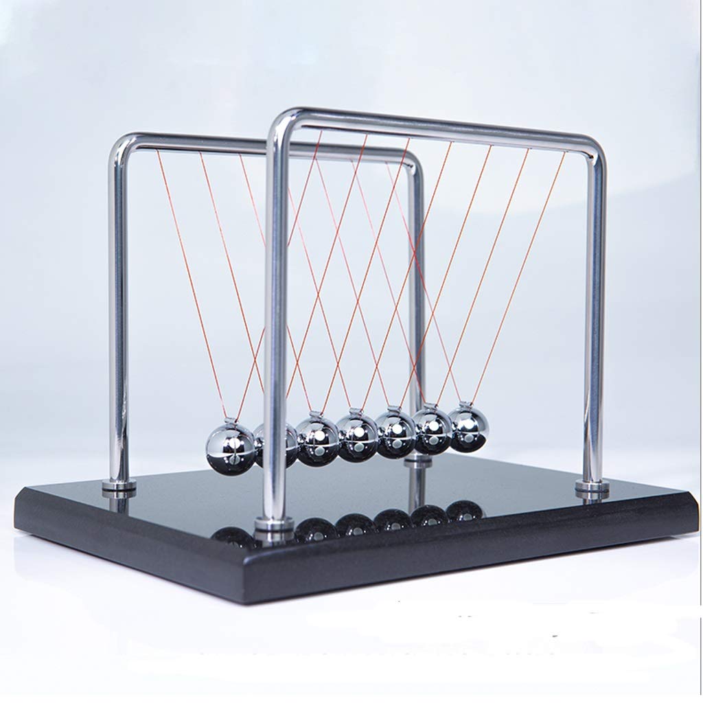 **ZLBYB Magnetic Newton's Cradle Desk Toy - Stress Relief & Anxiety Relief for Adults & Kids - Fun Office Game & Sensory Fidget Toy - Perfect Gift for Boys & Girls - Great for Home, Office & Classroom Use**