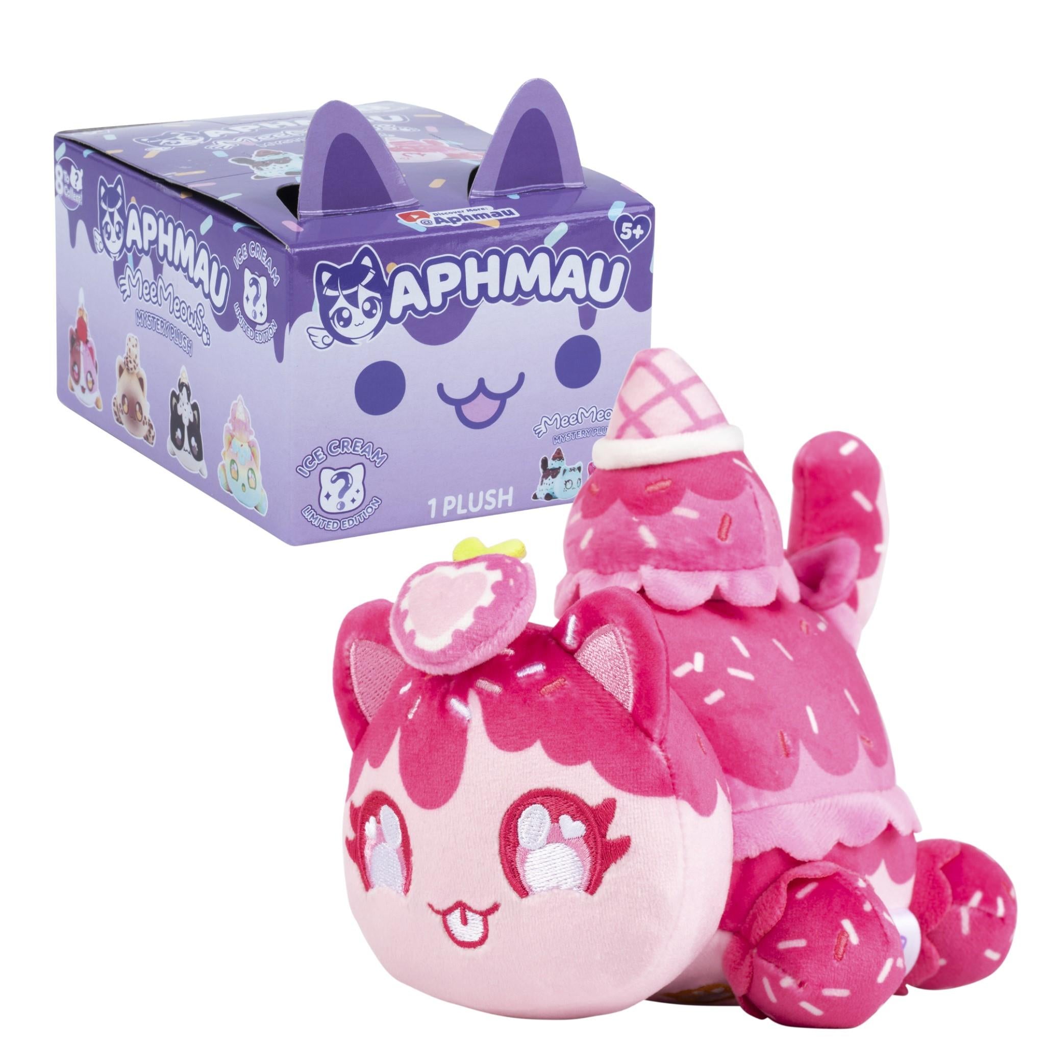 Aphmau MeeMeows Series 6 Mystery Ice Cream Blind Box Collectible Toy - Fun Surprise for Kids & Collectors - Perfect for Birthday Gifts & Party Favors
