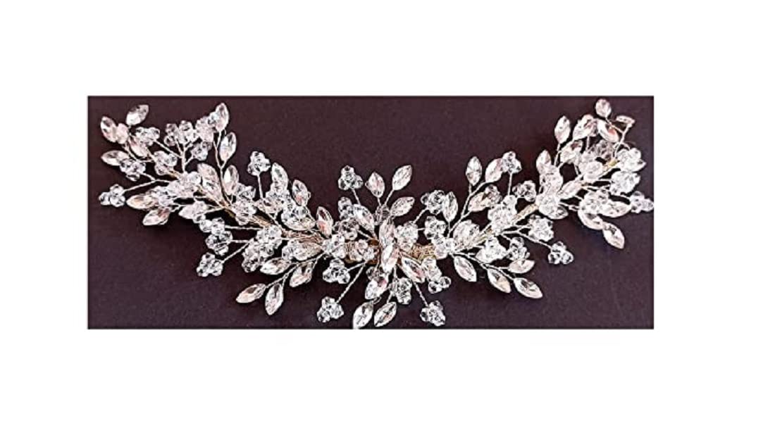 Abrish Bridal Bridesmaid Hair Accessories - Wedding Hair Clips & Headpieces for Bridal Party - Perfect for Weddings, Prom & Formal Events