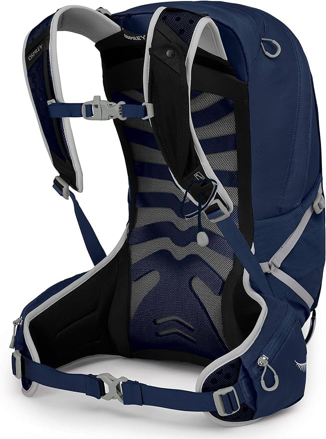 Osprey Talon 22L Men's Hiking Backpack with Hipbelt - Lightweight Daypack for Outdoor Adventures, Trekking & Travel - Ceramic Blue, S/M Size