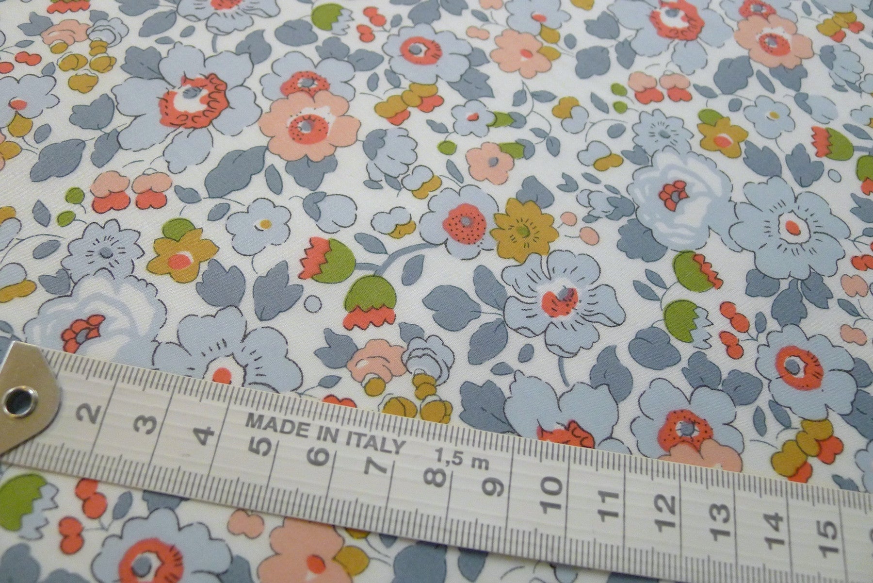 Betsy Blue Tana Lawn Cotton Fabric - Premium Quality for Dresses, Blouses & Quilting | Perfect for Sewing, Crafting & DIY Projects