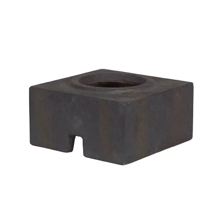 15cm Spillway Fountain Stand - Durable Iron Ore Design for Outdoor Garden, Patio, and Pond Decor | Perfect for Water Features and Landscape Accents