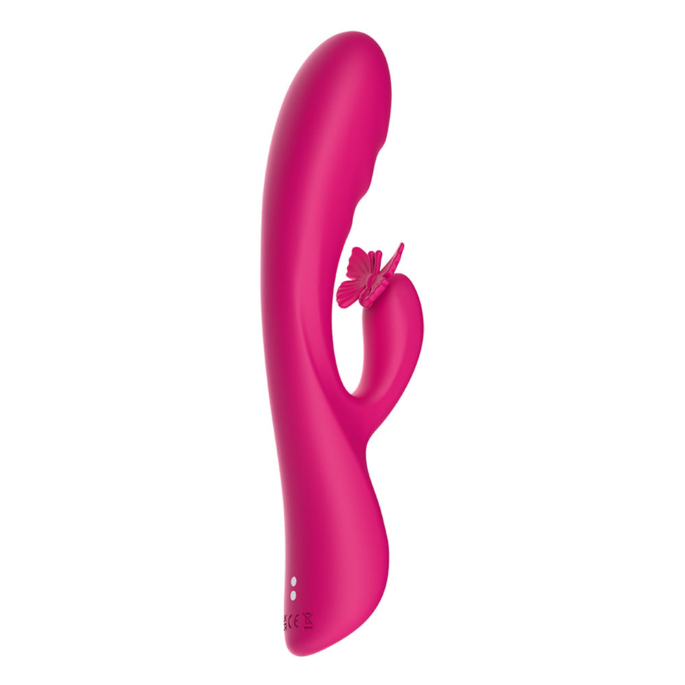 Aphrodisia Butterfly Thumper Rocking G-Spot Rabbit Vibrator for Women - Powerful Dual Stimulation Clitoral & G-Spot Massager - Perfect for Solo Play & Couples Intimacy