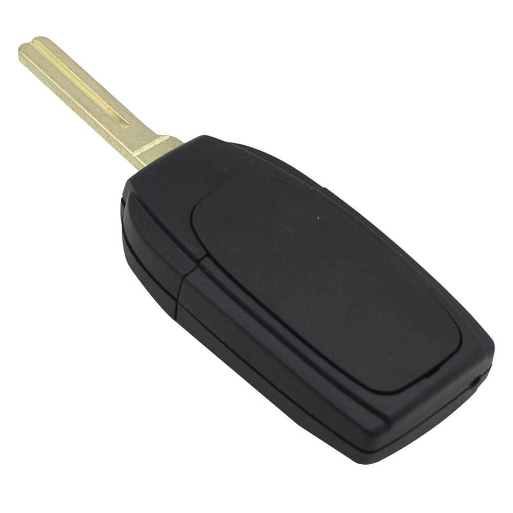 Volvo XC70 XC90 V50 V70 S60 S80 C30 Replacement Key Fob Case - 10X Flip Folding Remote Key Shell (5 Buttons) - Perfect for Key Protection & Easy Car Access