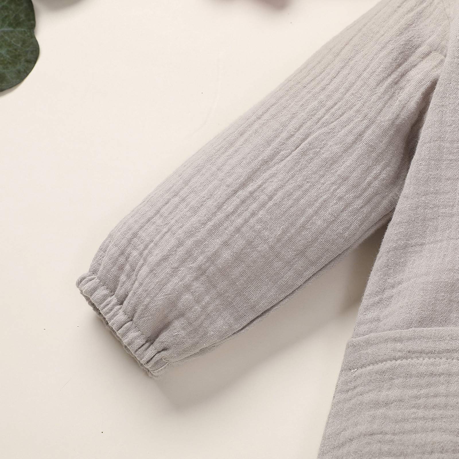 Breathable Linen Cotton Romper Jumpsuit for Newborn Baby Boys & Girls - Summer Outfits with Pockets | Perfect for Playtime, Beach Trips & Family Photos