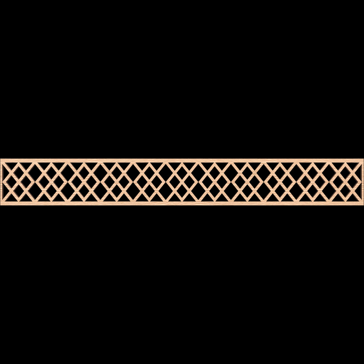 Hadley Fretwork Moulding - Decorative Wood Trim for Home & Furniture DIY Projects | Perfect for Crown Molding, Wall Paneling and Cabinet Accents