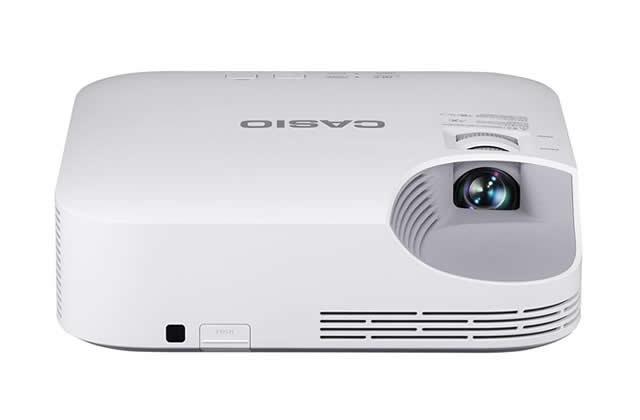 Casio XJV1 Affordable LED Projector - 1080P HD Home Theater Projector for Movies, Gaming & Presentations | Portable & Lamp-Free Design for Indoor & Outdoor Use