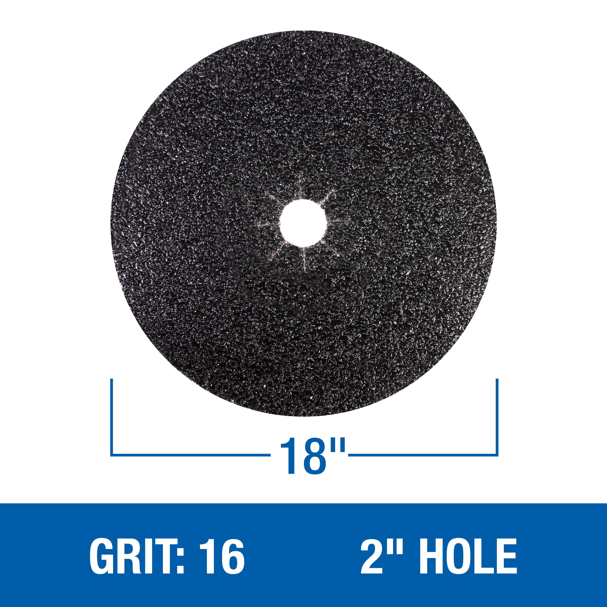 428016 Premium Silicon Carbide Floor Sanding Discs - 18