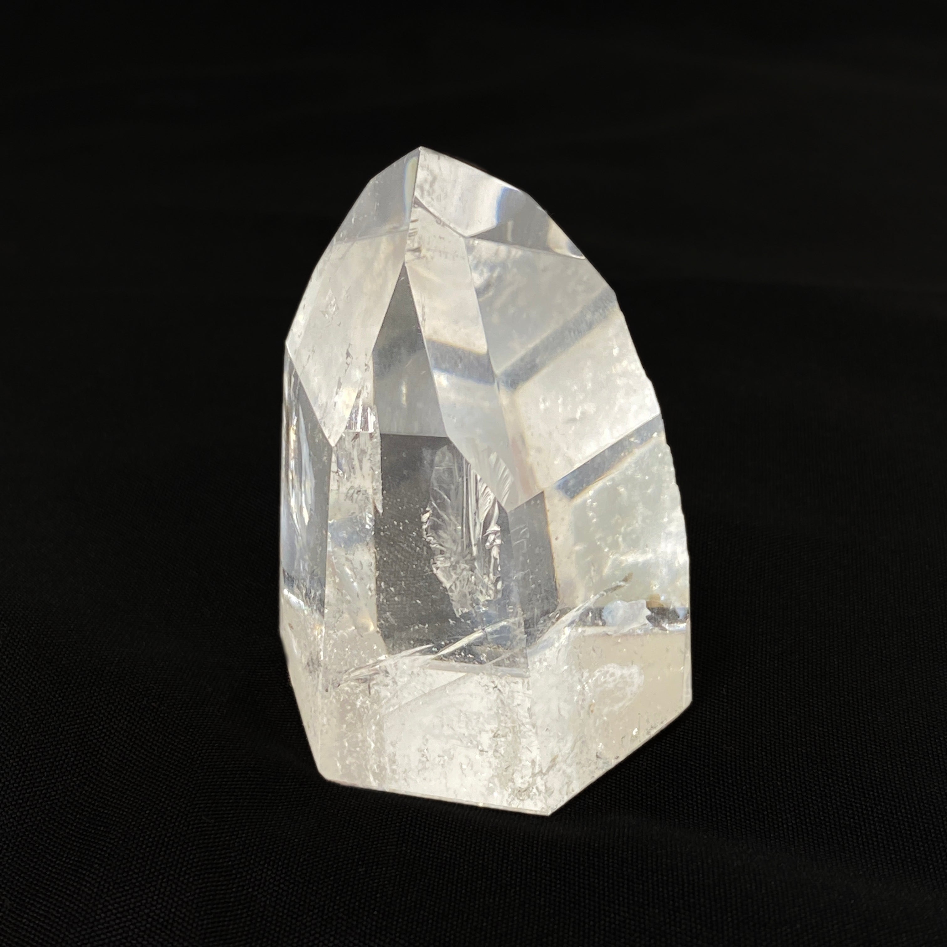 Lemurian Seed Crystal Polished Point - 118g 57x43mm LSQ 22 - Healing Stone for Meditation, Energy Work & Spiritual Growth