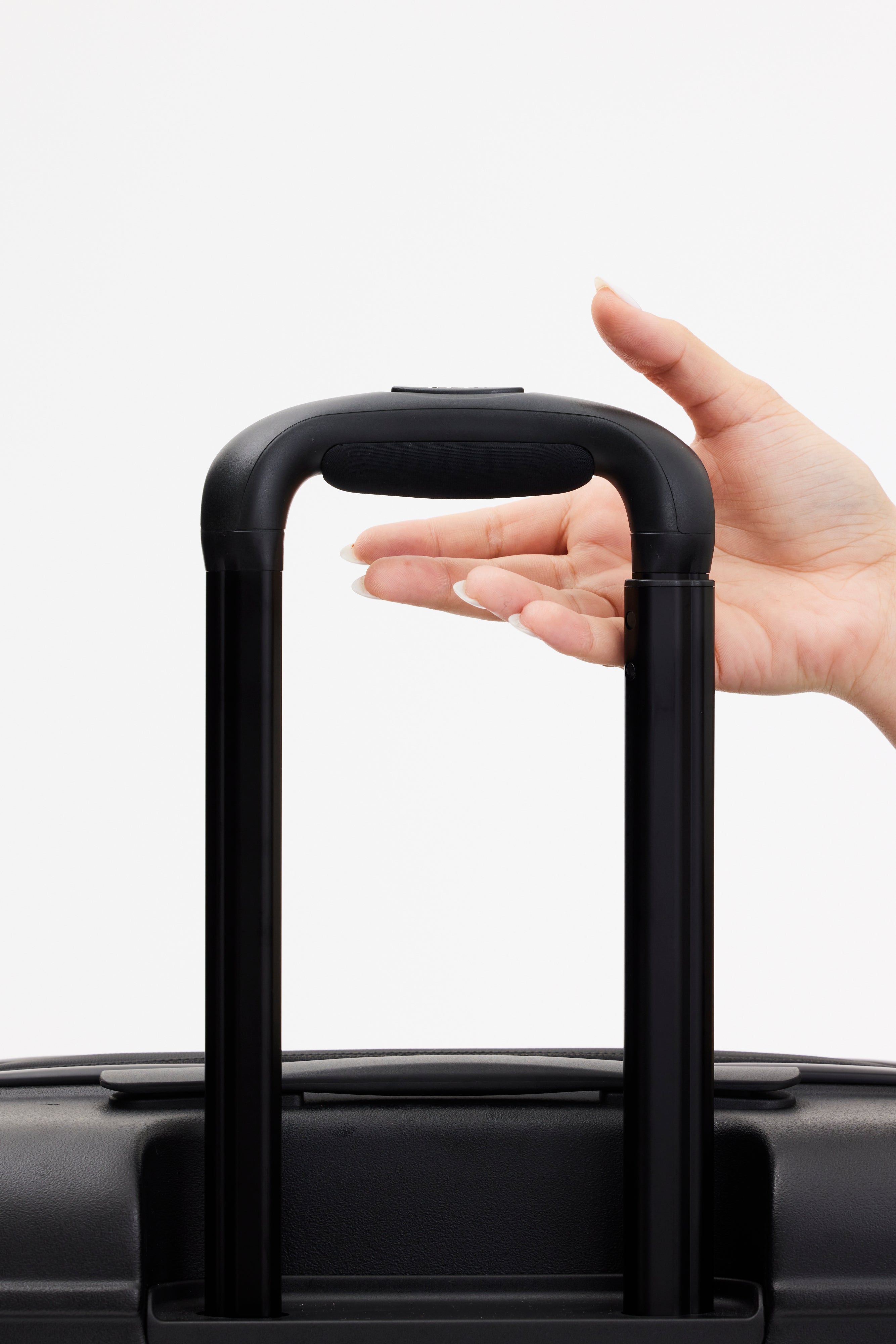 All Black Carry On Roller Luggage - Lightweight & Durable Suitcase for Air Travel, Business Trips & Weekend Getaways