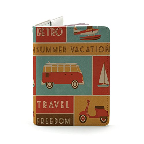 Retro Travel Artder - multicolored