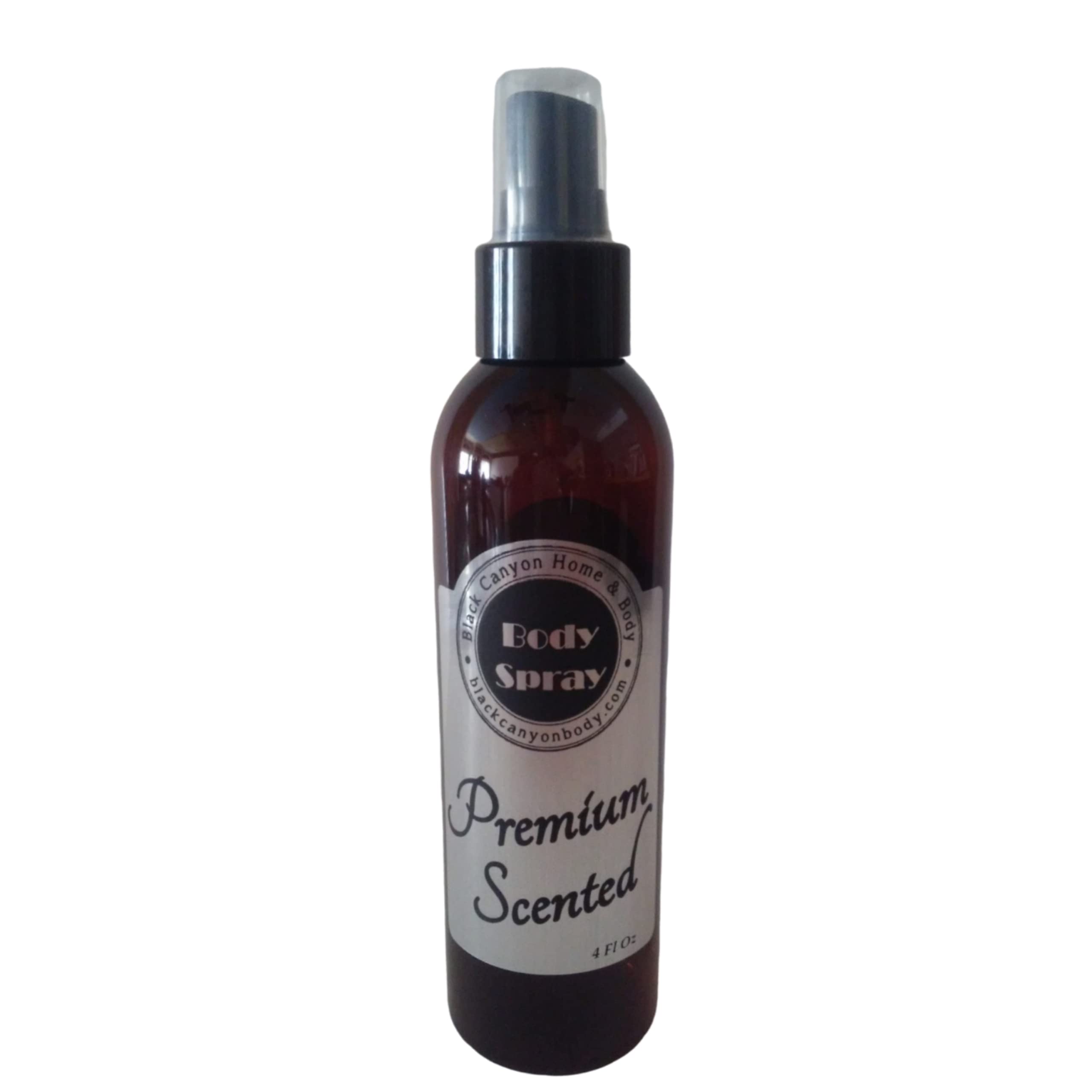 Black Canyon Cherry Almond Scented Body Spray for Women & Men - 4 Oz (2 Pack) - Long Lasting Fragrance for Daily Use, Gym, Work & Outdoor Activities