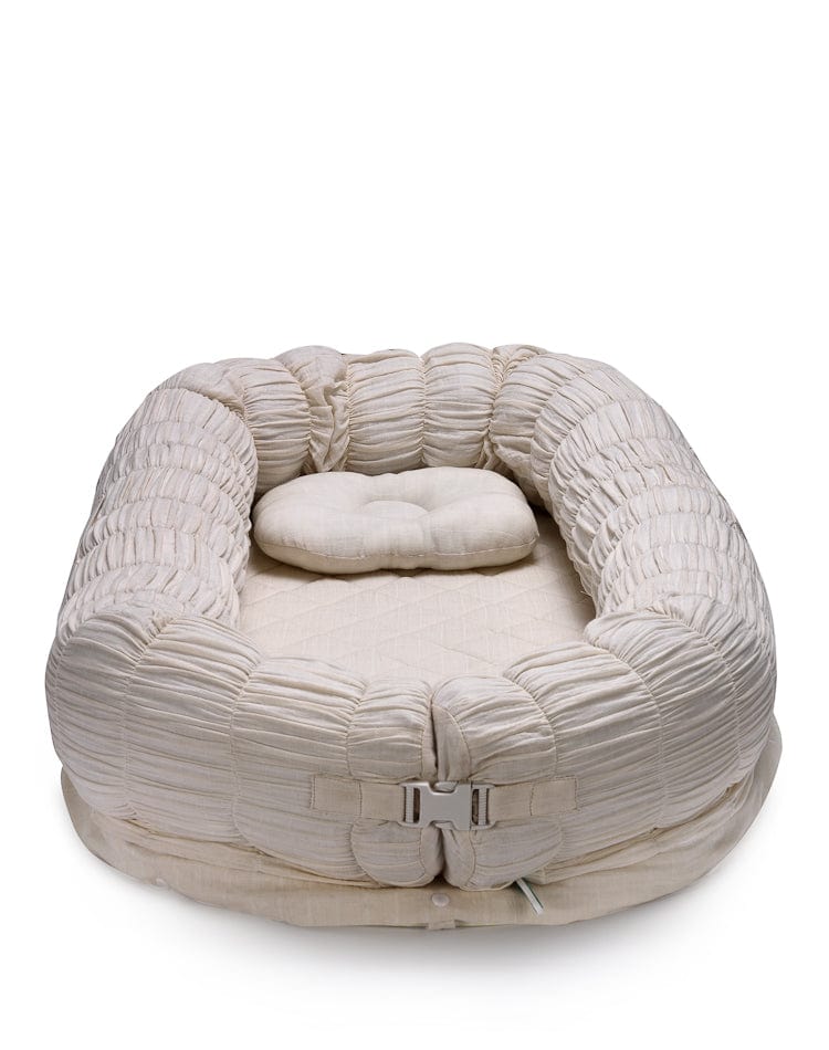 Soft Ecru Sleep Cloud & Luna Blanket Set - Cozy Bedding for Relaxation & Comfort - Perfect for Bedroom, Living Room, and Gift Giving