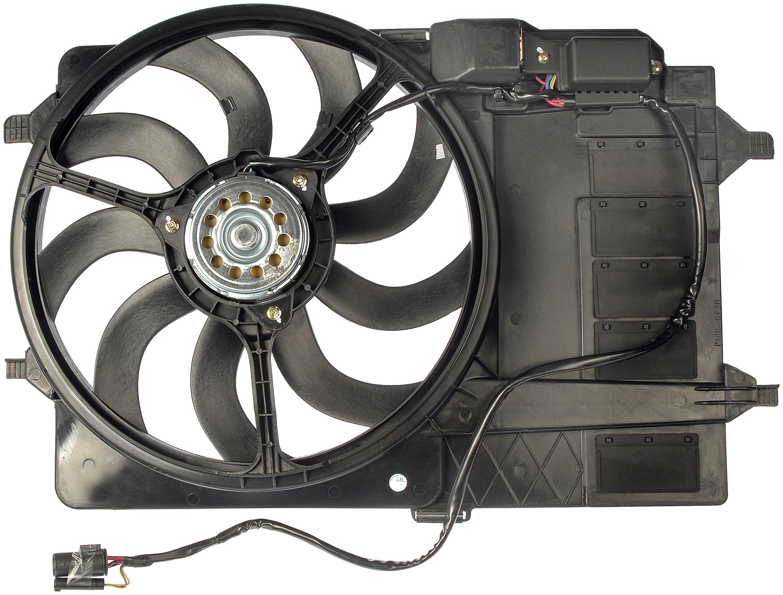Dorman 620-902 Engine Cooling Fan Assembly Replacement for Select Mini Cooper Models - Perfect for BMW Mini Cooling System Repair & Maintenance