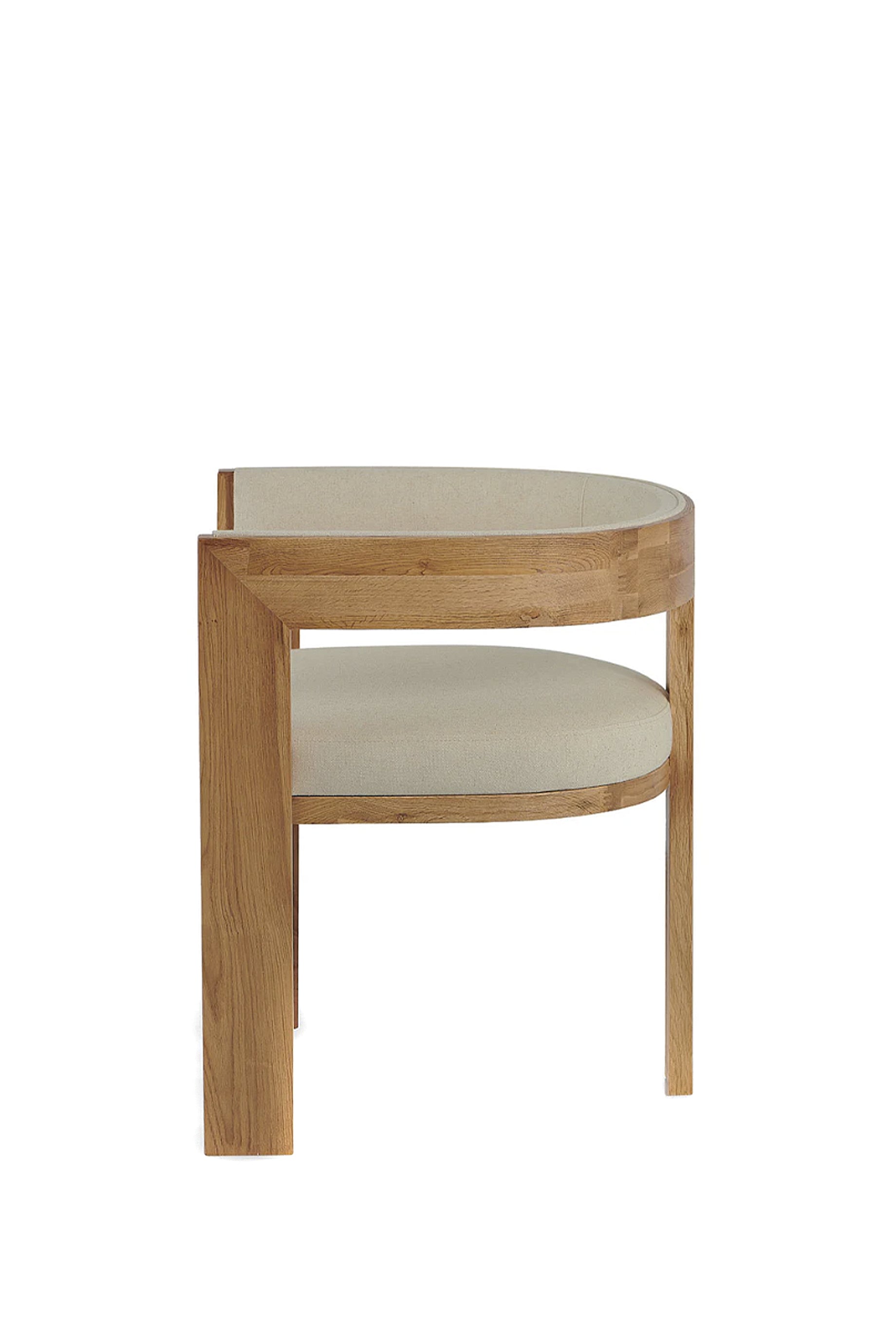 Husk Dining Chair - Modern Beige Upholstered Seat for Kitchen, Dining Room, and Home Decor | Comfortable & Stylish Furniture for Everyday Use
