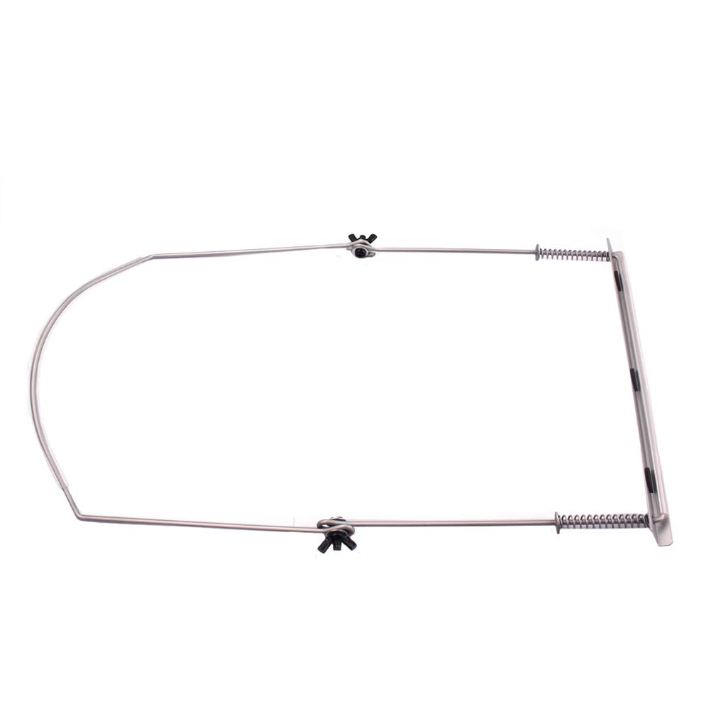 Artibetter 24-Hole Harmonica Neck Holder Stand - Adjustable Hands-Free Harmonica Holder for Musicians & Performers - Perfect for Live Shows, Practice & Street Performances