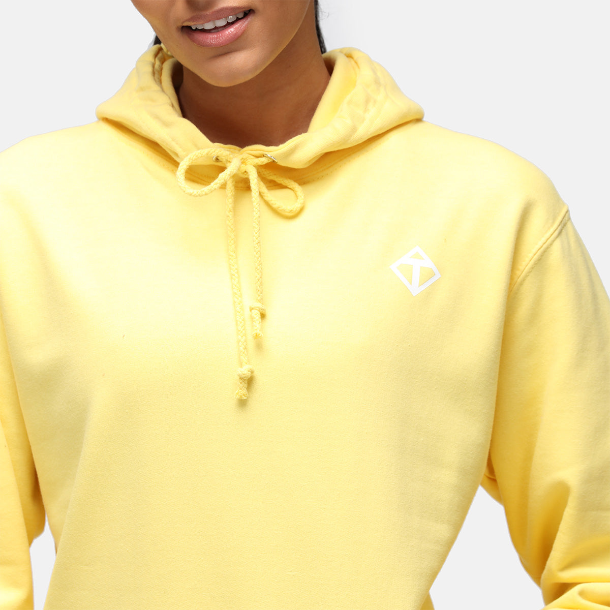 Lemon Sherbet Diamond Hoodie - Trendy Unisex Pullover for Casual Wear & Street Style | Perfect for Everyday Outfits, Gym, and Outdoor Activities