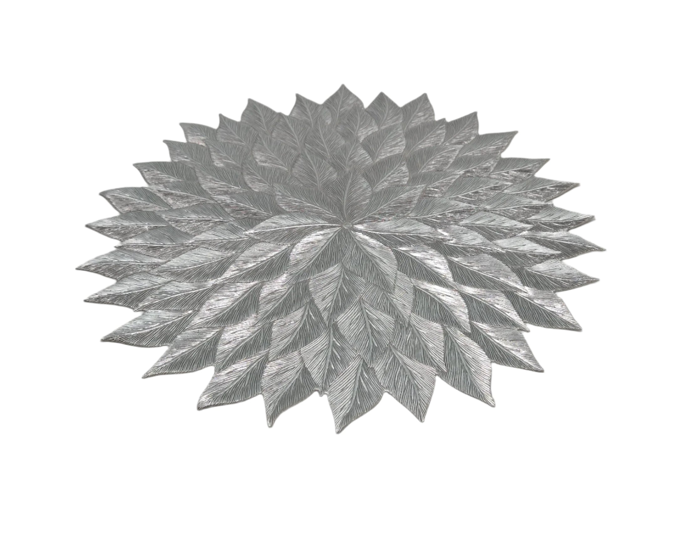 14.5 Inch Round Placemat Set of 1 - Elegant Table Decor for Dining, Kitchen, and Party Settings