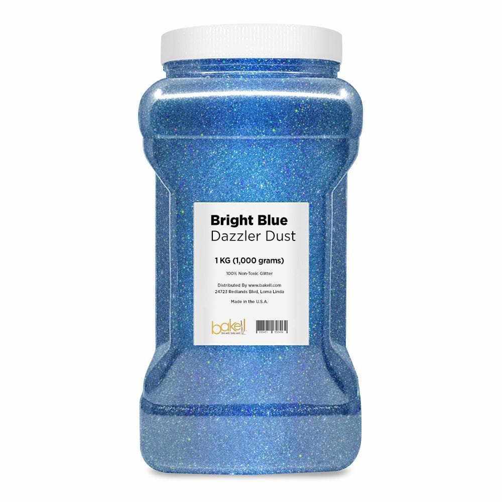 Dazzler Dust® Bright Blue Glitter for Crafts, DIY Decorations & Scrapbooking – Perfect for Art Projects, Party Decor, and Nail Art