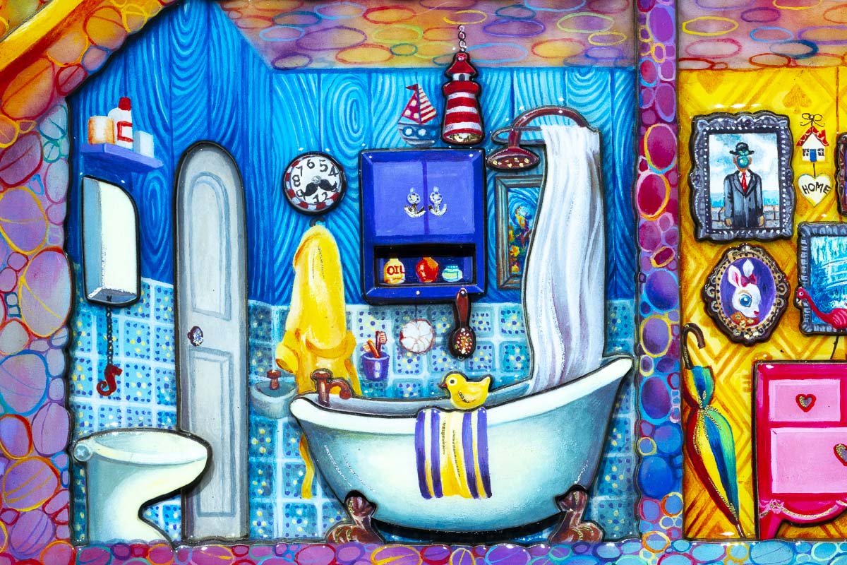 Alice in William Rabbit's House - Rare Artist Proof Edition - Collectible Vintage Book - Perfect for Disney Fans & Classic Literature Collectors