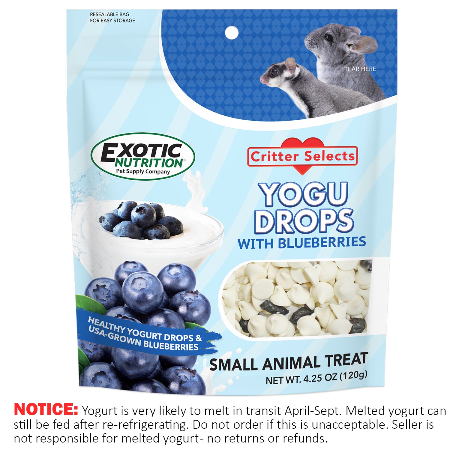Blueberry Yogurt Drops - Healthy & Delicious Snack for Kids & Adults - Perfect for Lunchboxes, Travel & On-the-Go Snacking