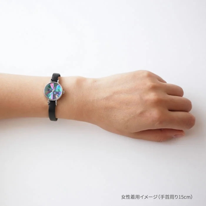Elegant Women's Wristwatch with Blue Abalone Shell | Japanese Handmade Watch for Women | Perfect for Everyday Wear, Office & Special Occasions