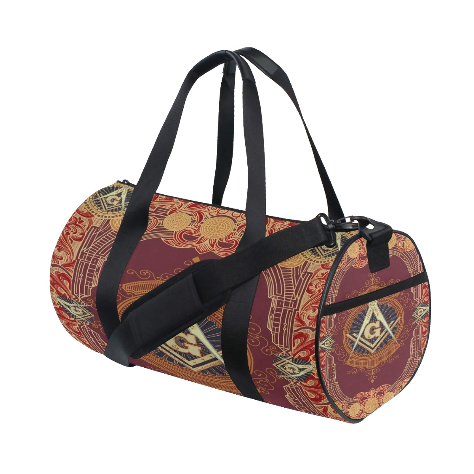 **Freemason Duffle Bag - Waterproof Gym Bag for Men & Women, Large Travel Duffel with Shoulder Strap, Sports & Workout Gear Storage - Perfect for Gym, Travel, and Weekend Getaways**