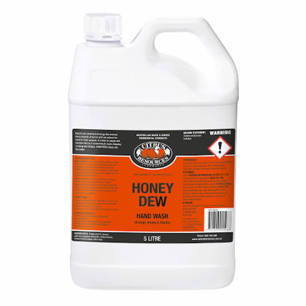 Citrus Resources Honeydew 5Lt Hand Wash and Shower Gel - Refreshing Moisturizing Body Wash for Dry Skin - Perfect for Bathroom, Spa & Gym Use